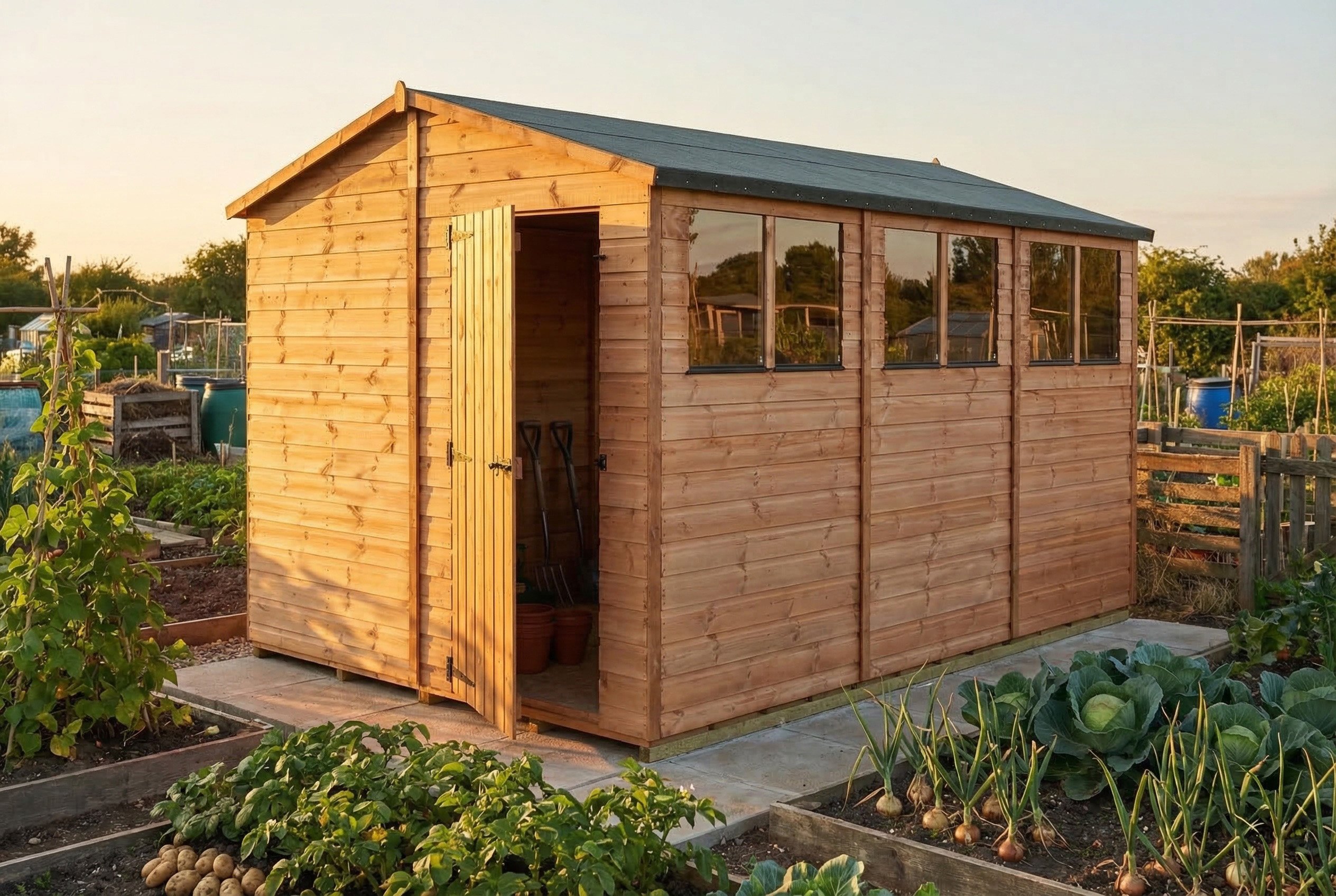 Apex sheds