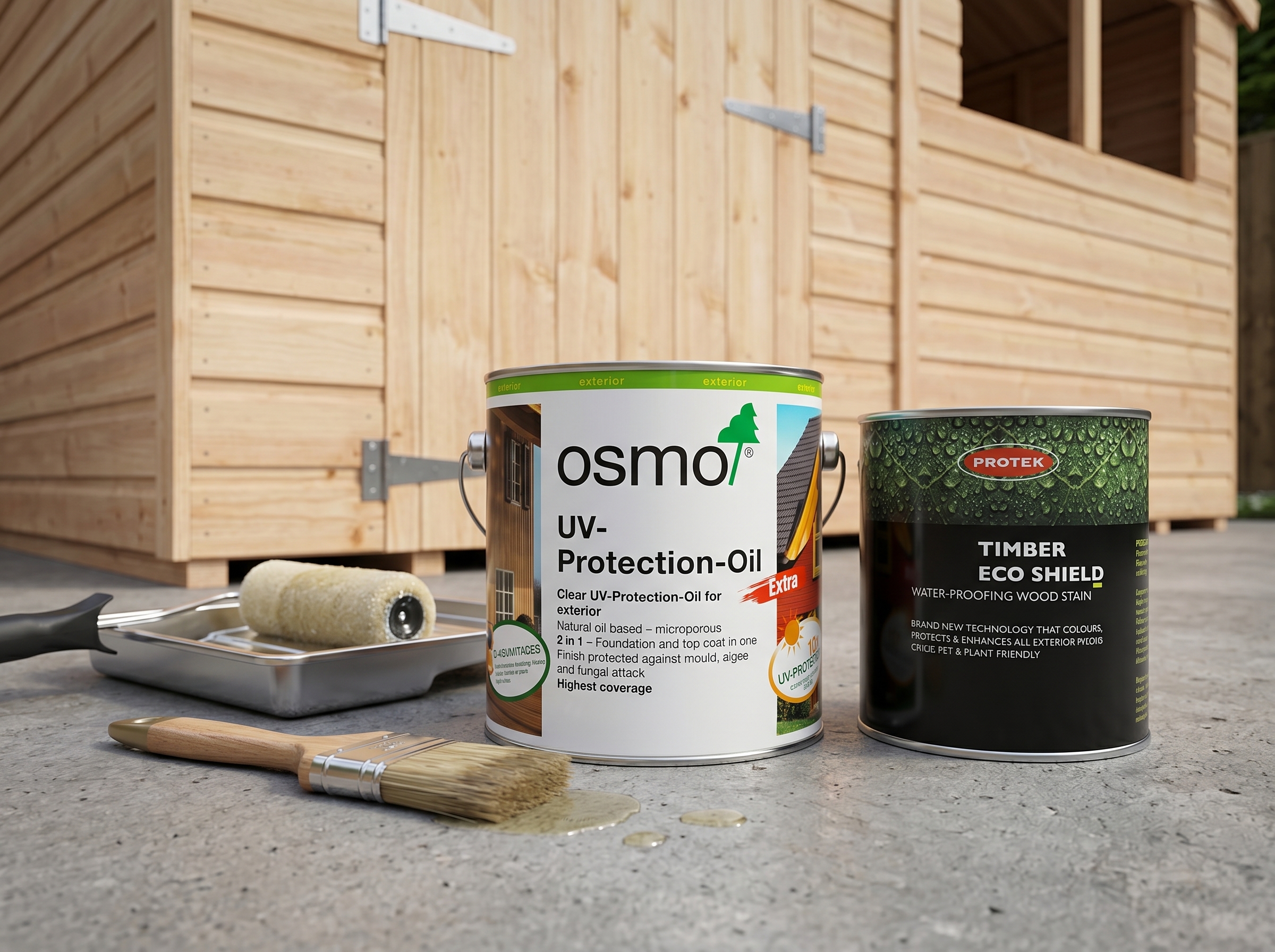 Paint and treatment
