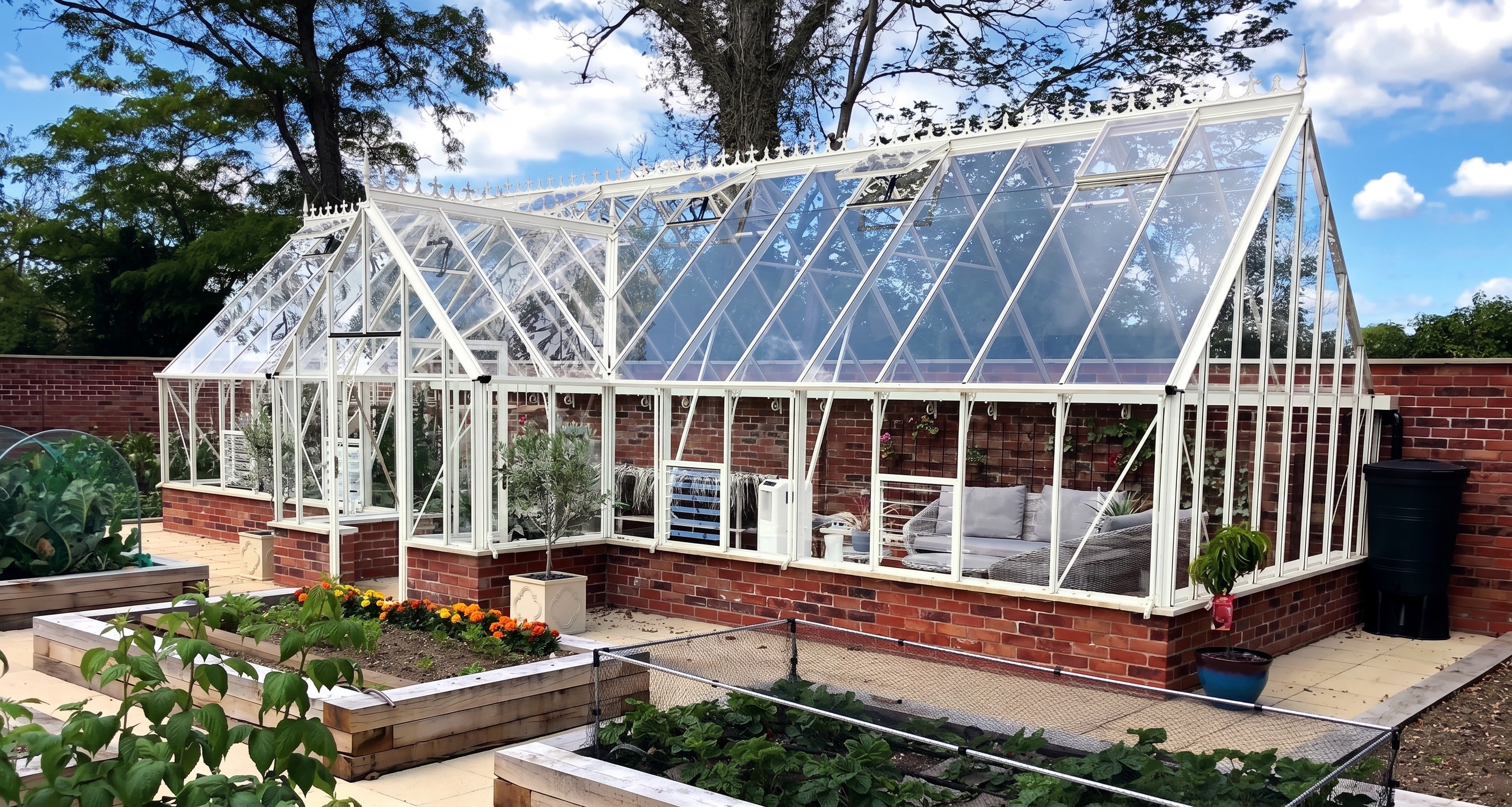 Victorian Aluminium Greenhouses