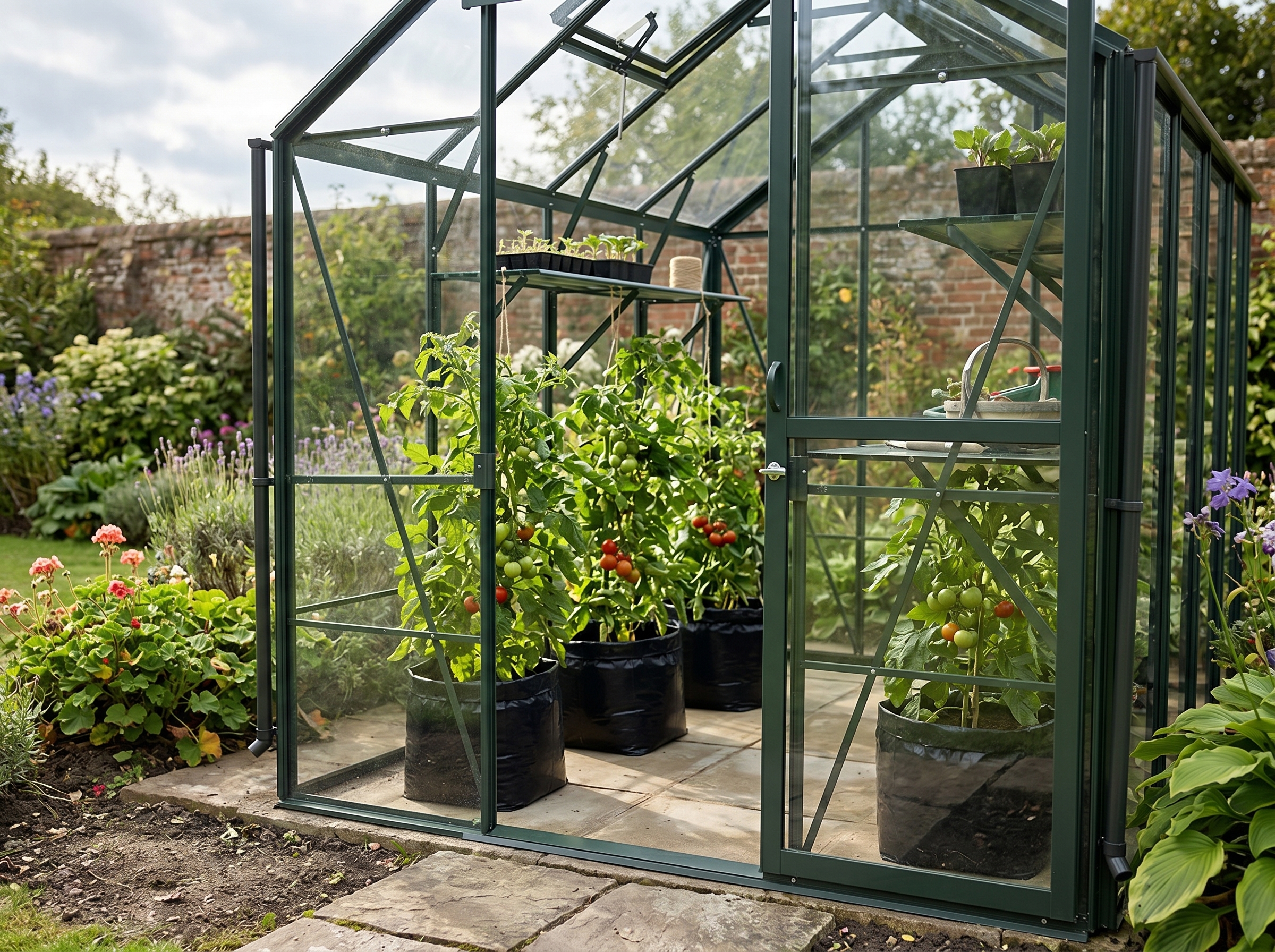 Extra Strong Aluminum Greenhouses