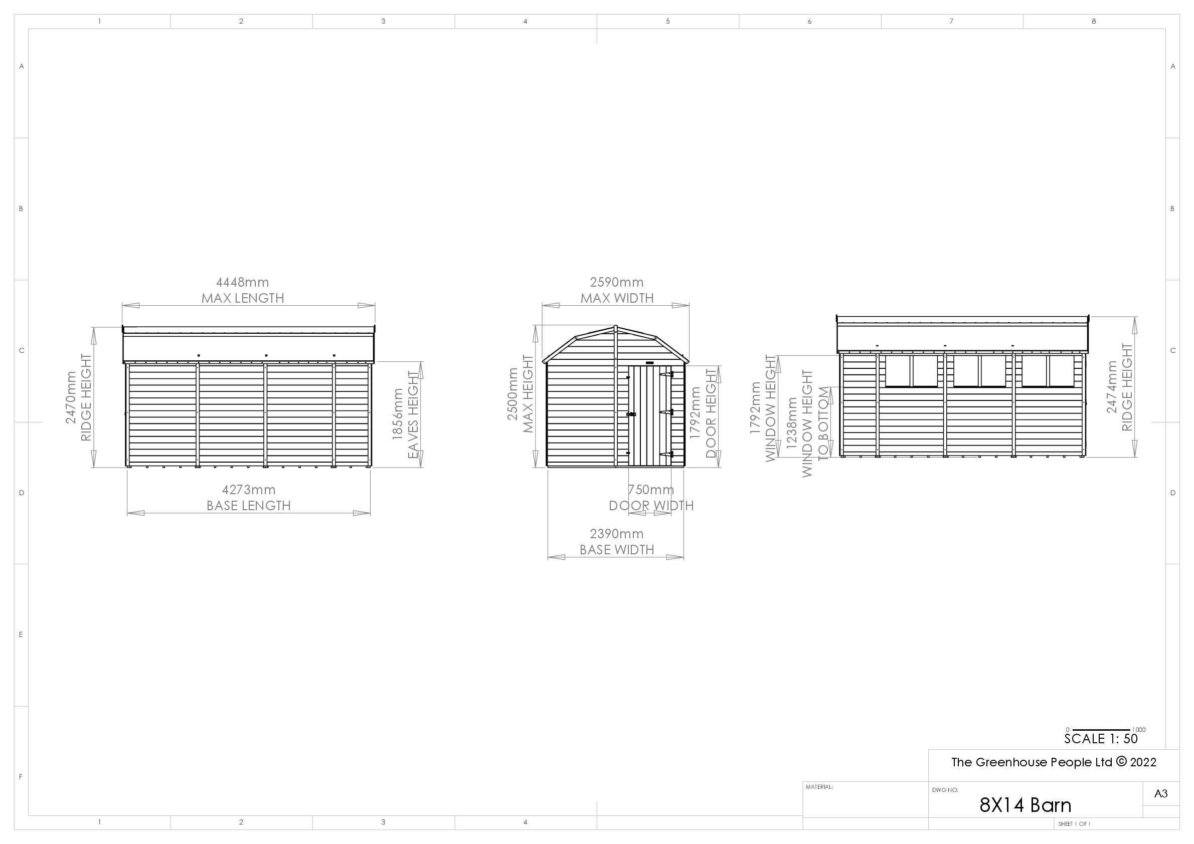 Instructions file 8 x 14 Barn Shed Dimensions