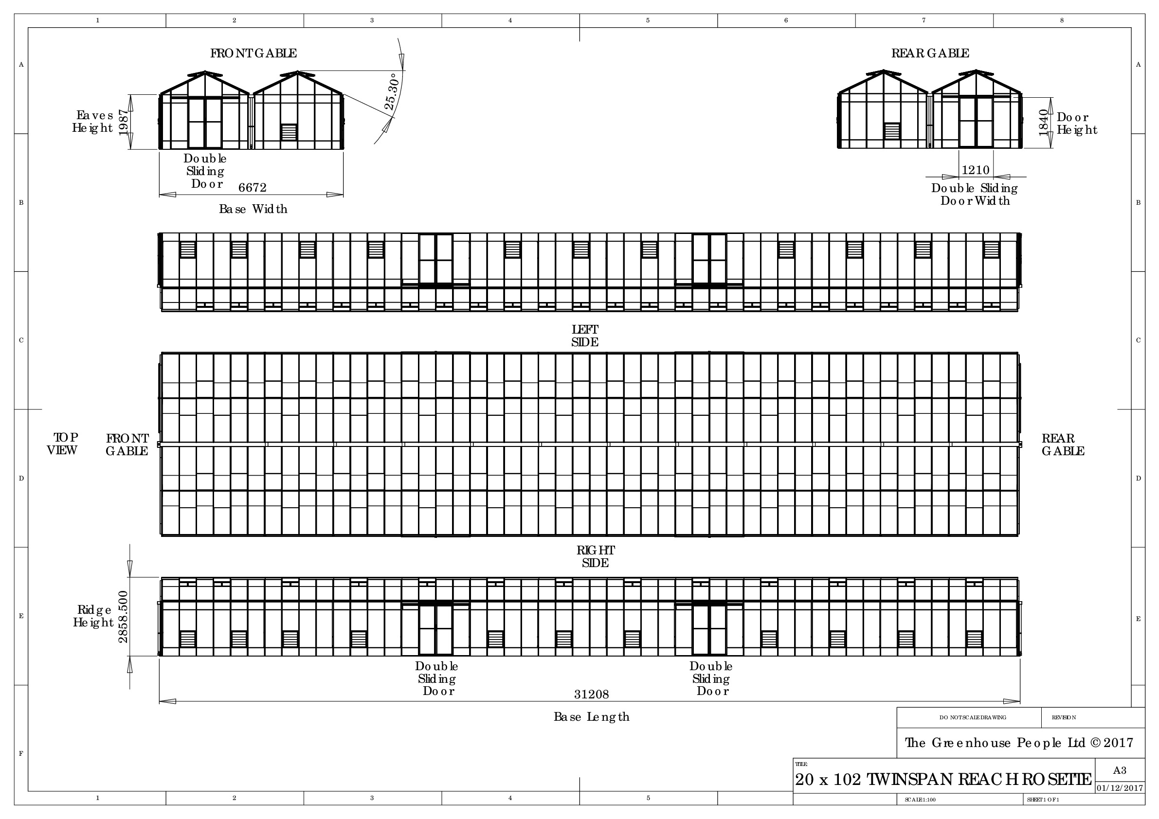 Instructions file 21 x 102 Reach Rosette Twinspan Dimensions	