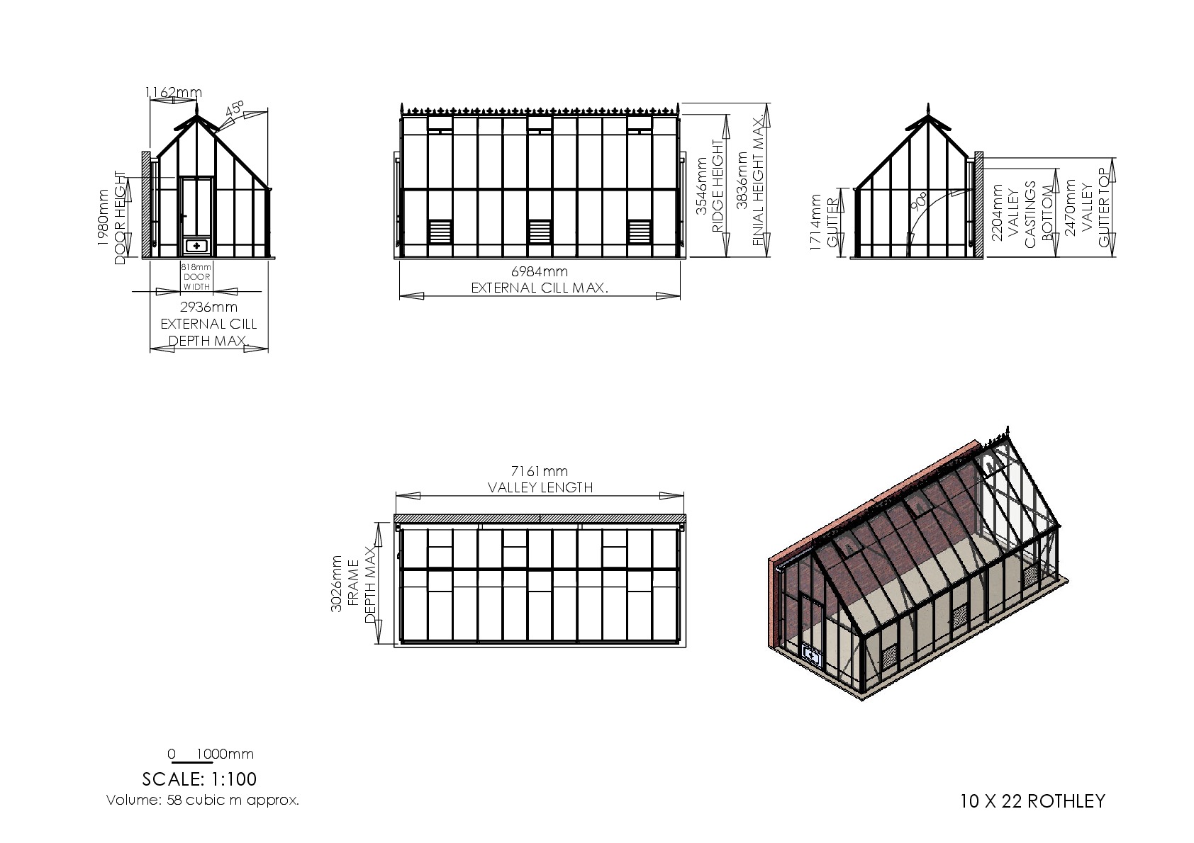 Instructions file 10 x 22 Rothley Dimensions	