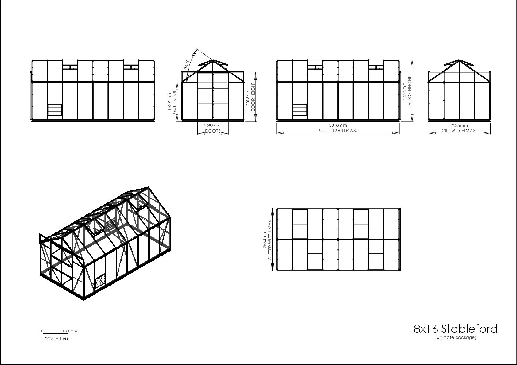 Instructions file 8 X 16 Stableford Dimensions	
