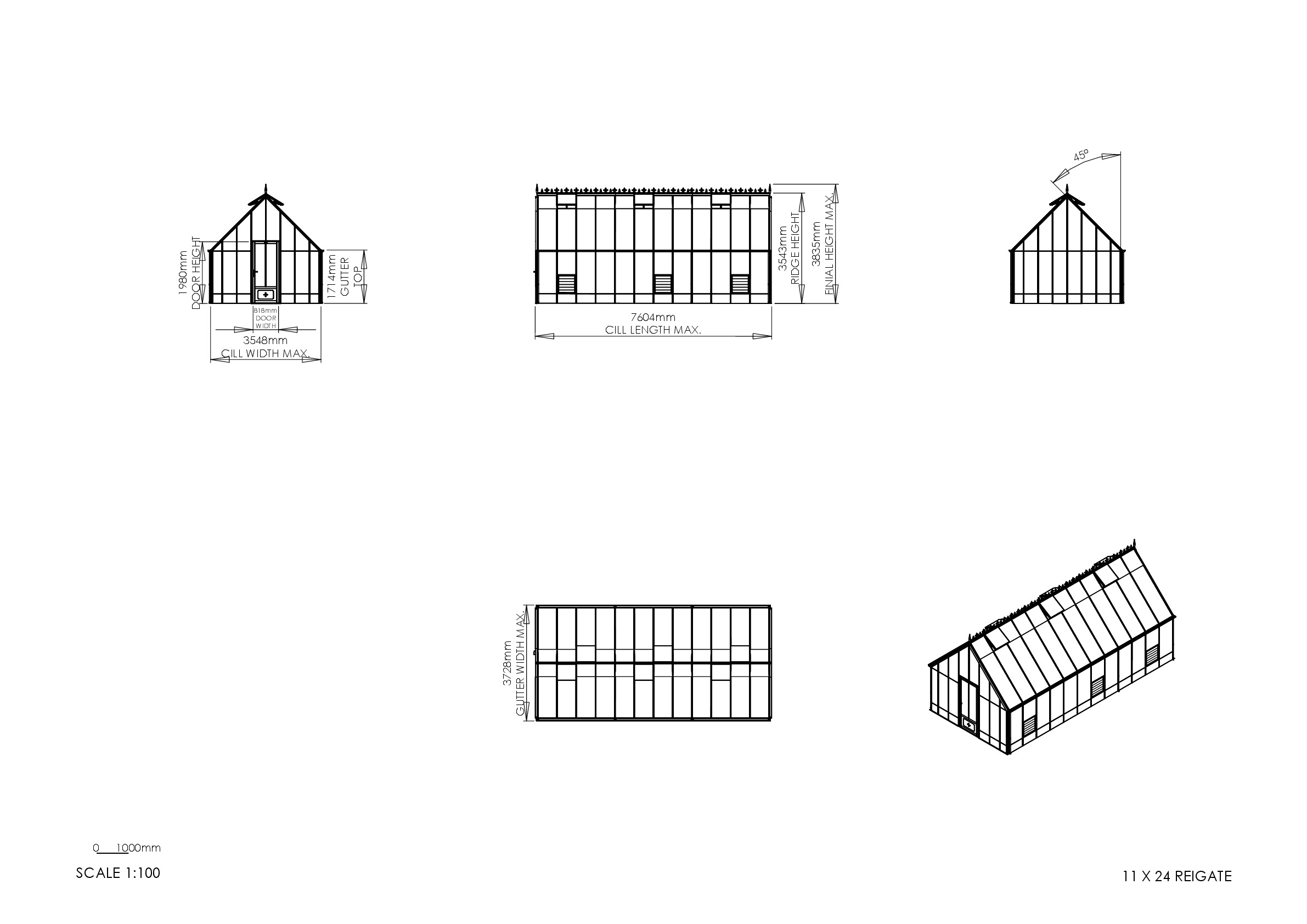 Instructions file 11 x 24 Reigate Dimensions	