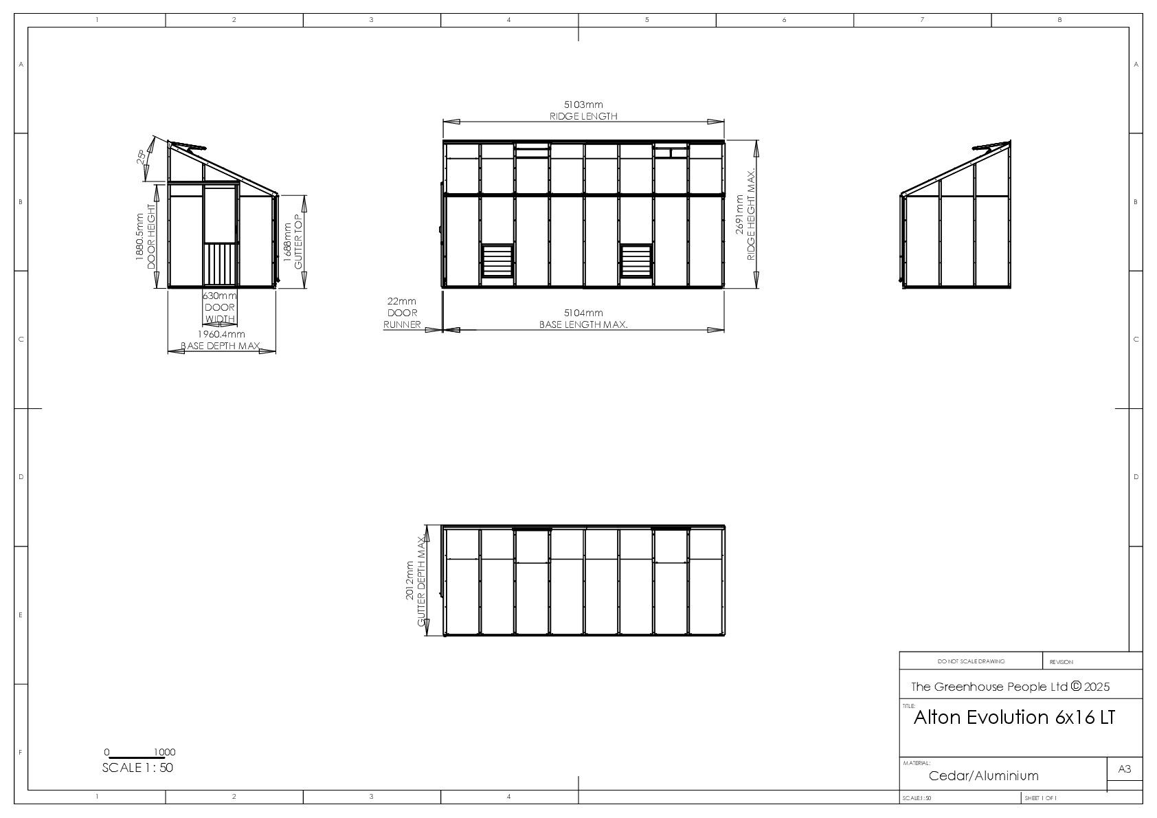 Instructions file 6lt x 16 Alton Evo Dimensions / Planning Drawing	