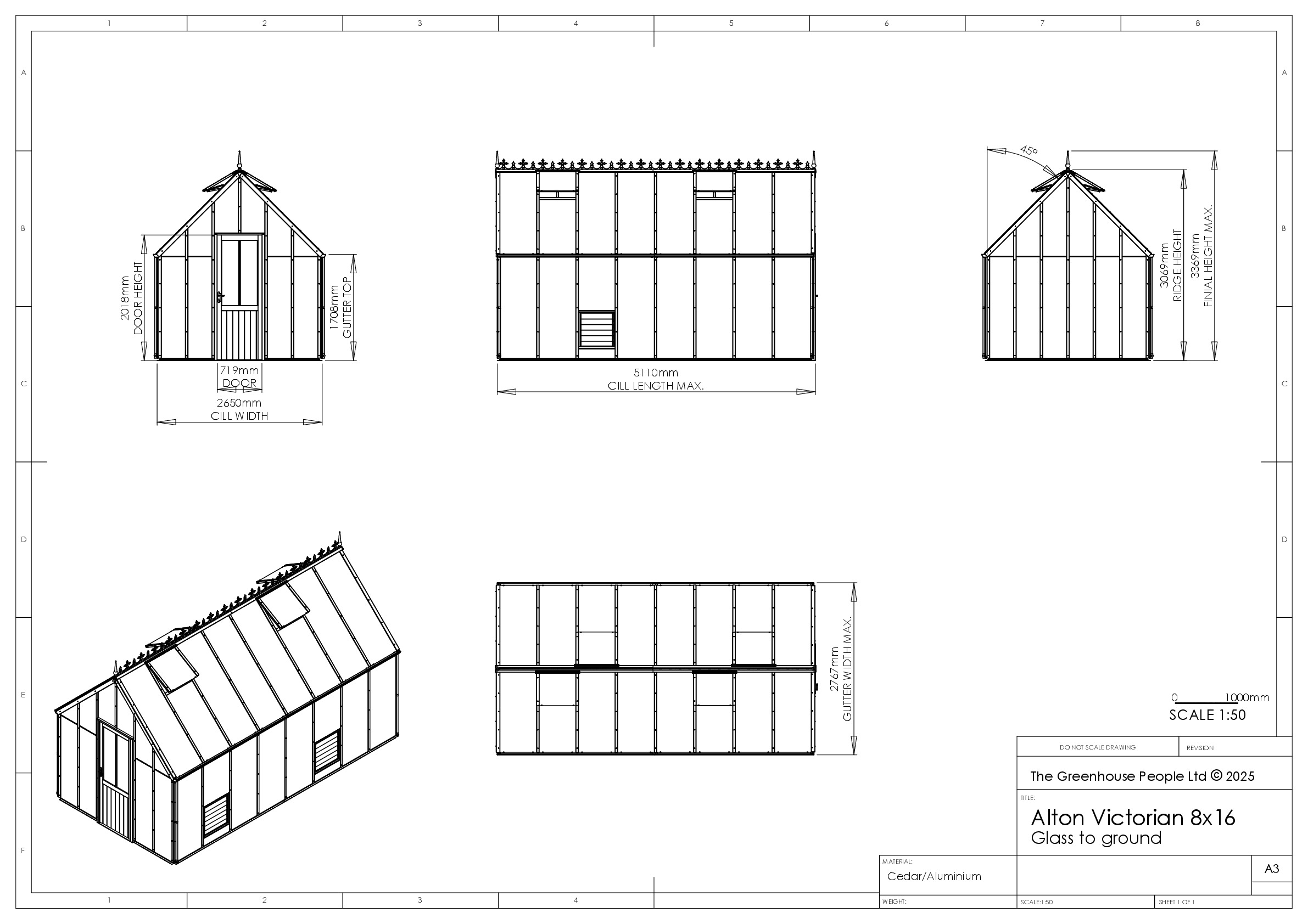 Instructions file 8 X 16 Alton Victorian Harrow Dimensions	