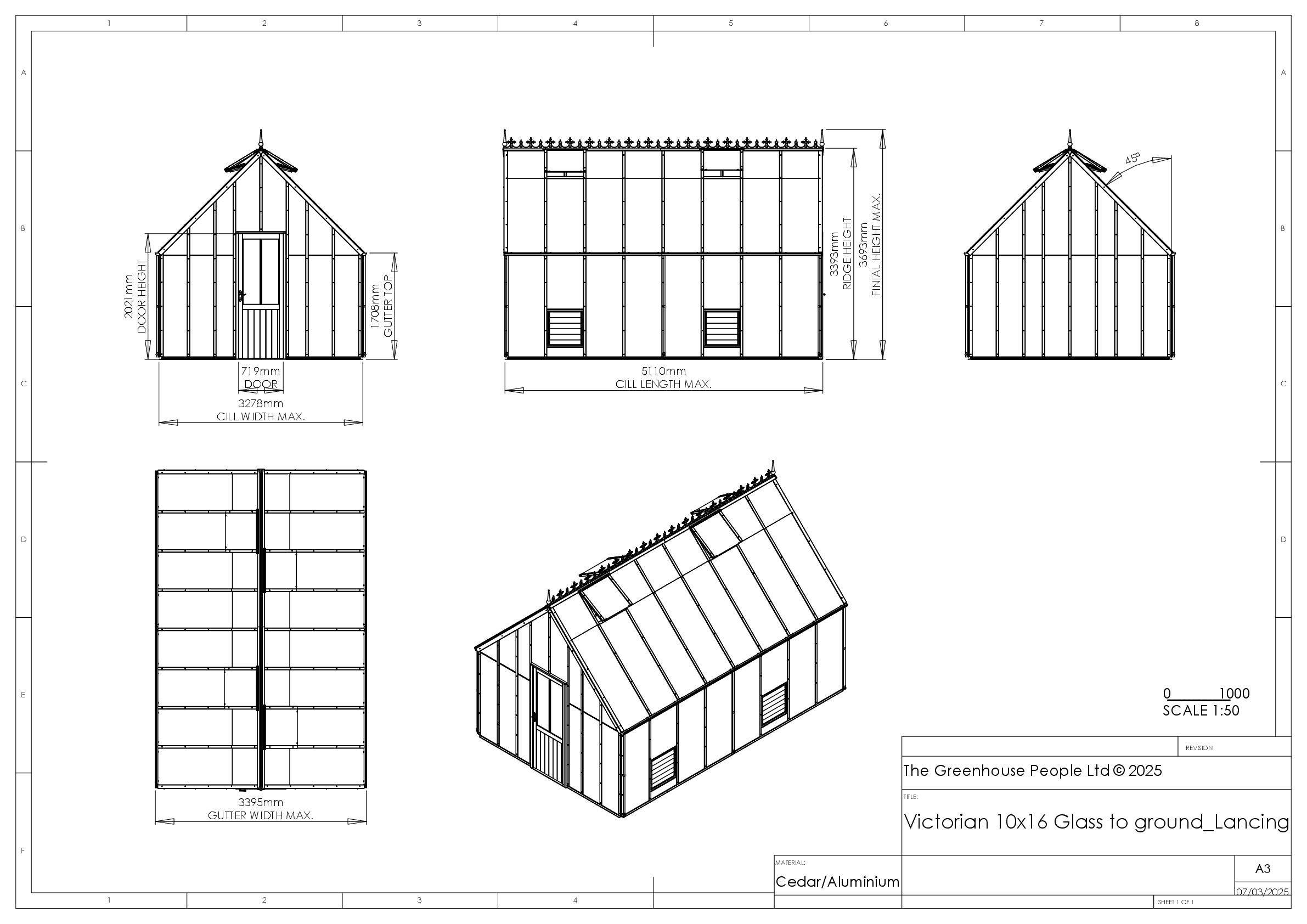Instructions file 10 X 16 Alton Victorian Lancing Dimensions