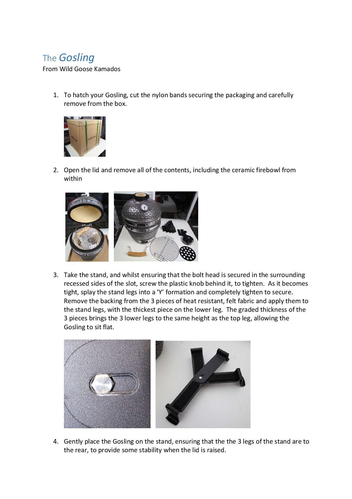 Instructions file Gosling assembly instructions 