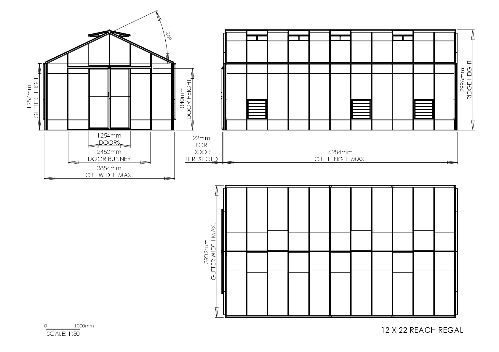 Instructions file 12 x 22 Reach Regal Dimensions	