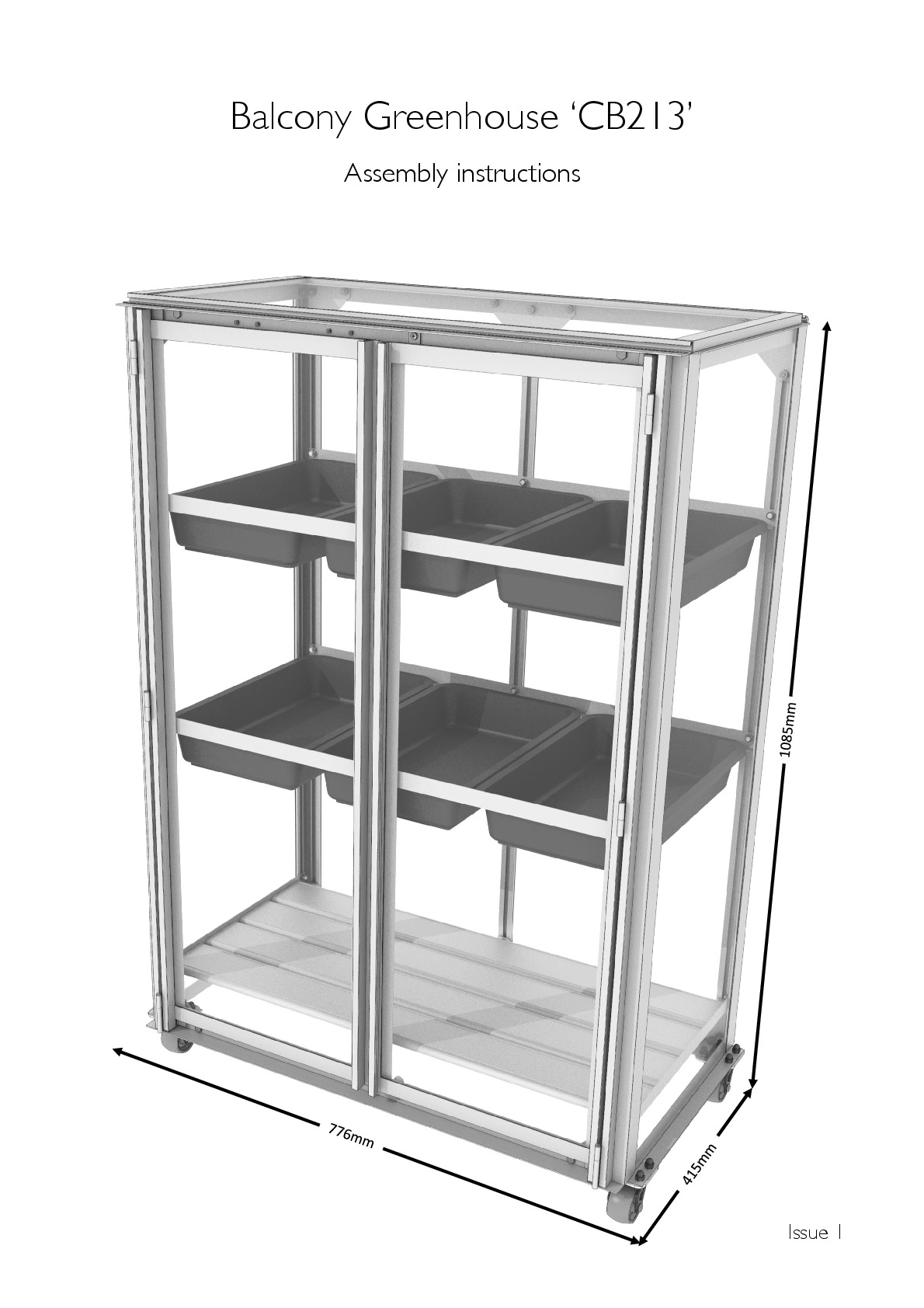 Instructions file Balcony greenhouse instructions UK