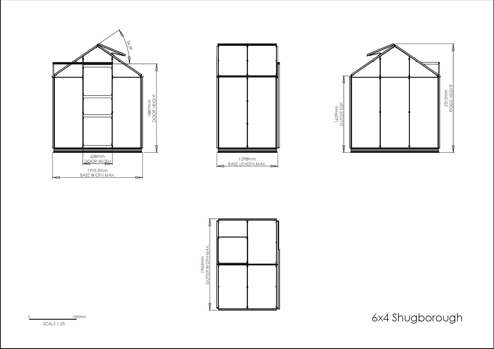 Instructions file 6 x 4 Shugborough Dimensions	