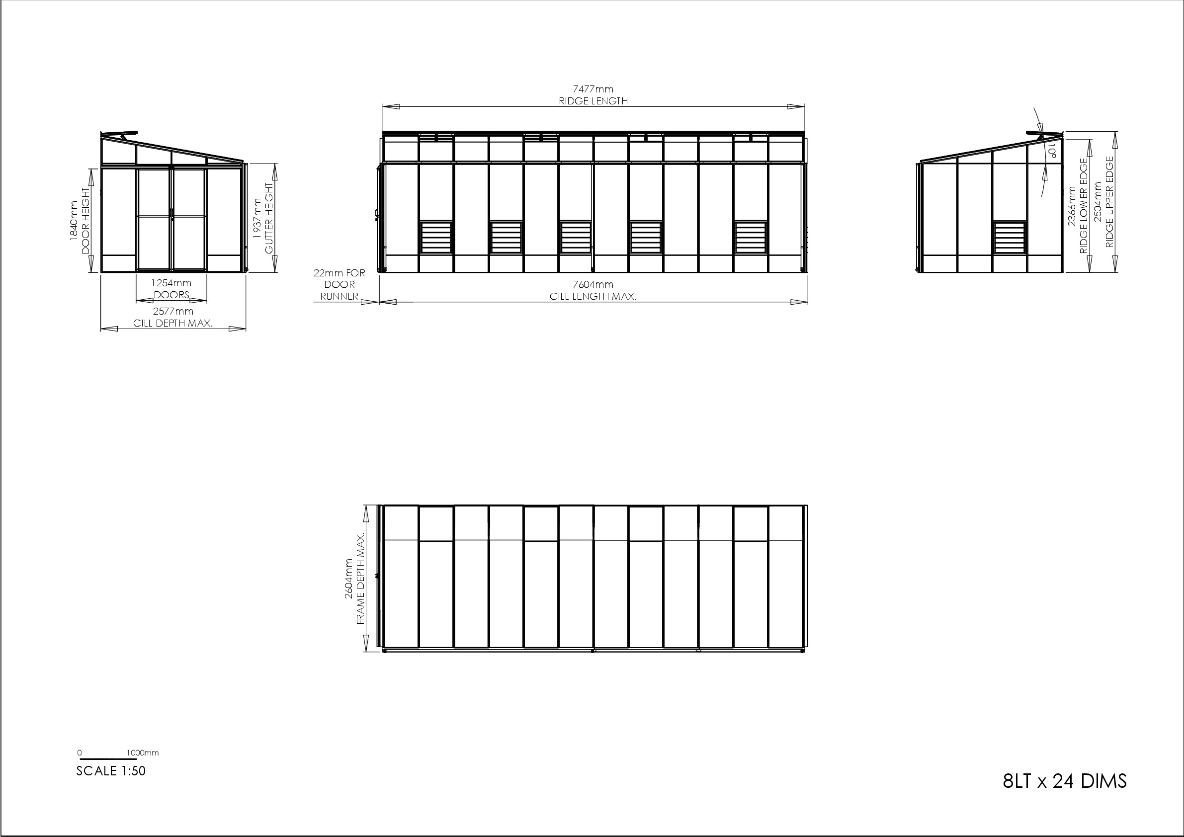 Instructions file 8LT x 24 Dimensions