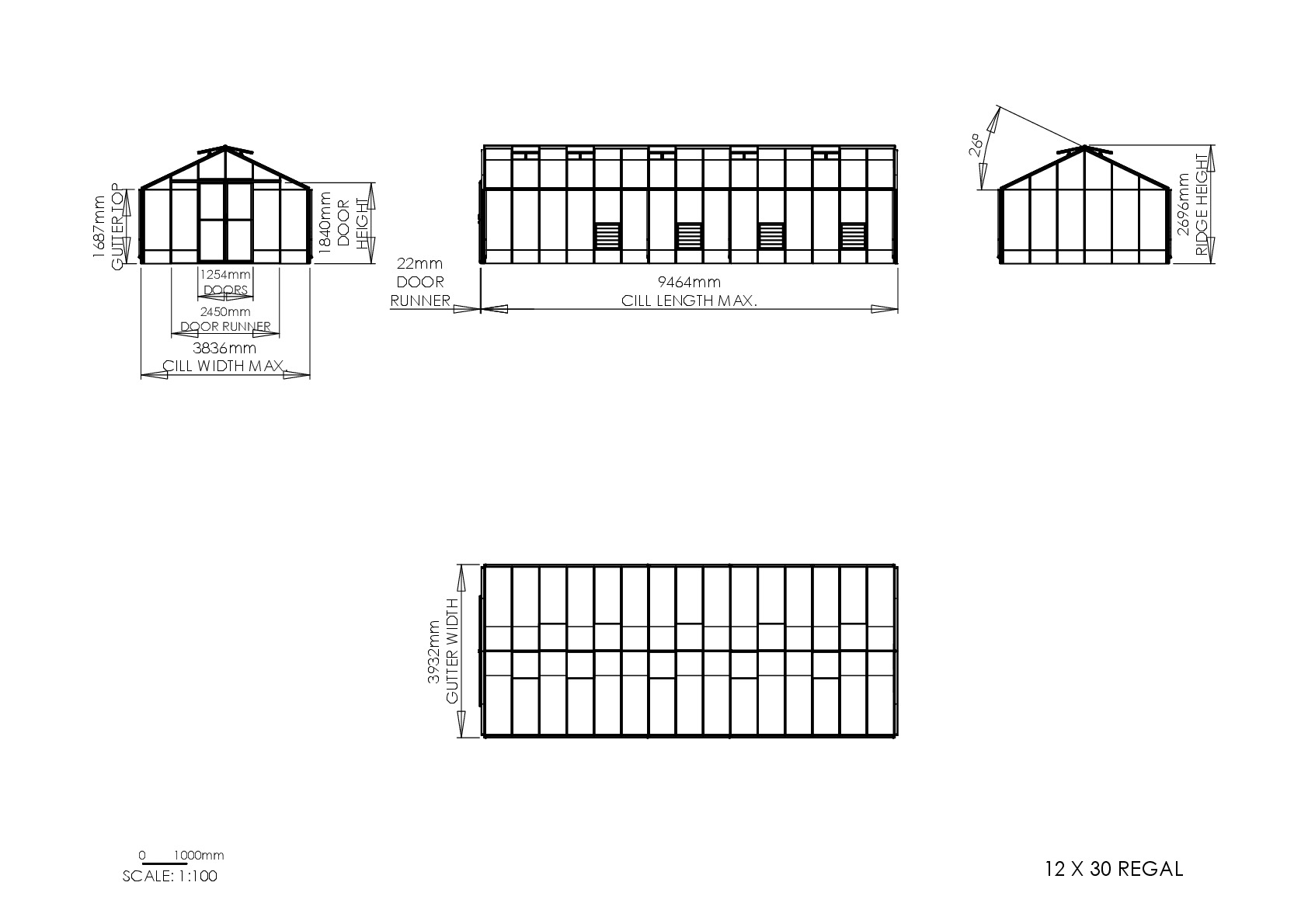 Instructions file 12 x 30 Regal Dimensions