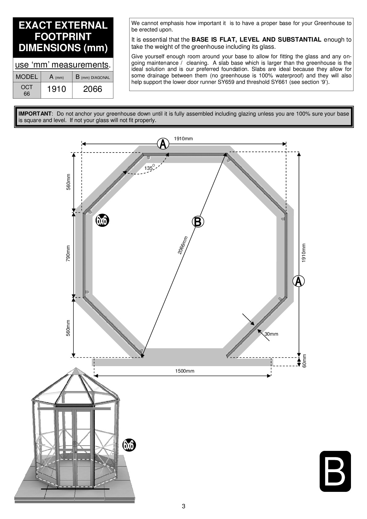 Instructions file Hercules Octagonal 66 Base Plan
