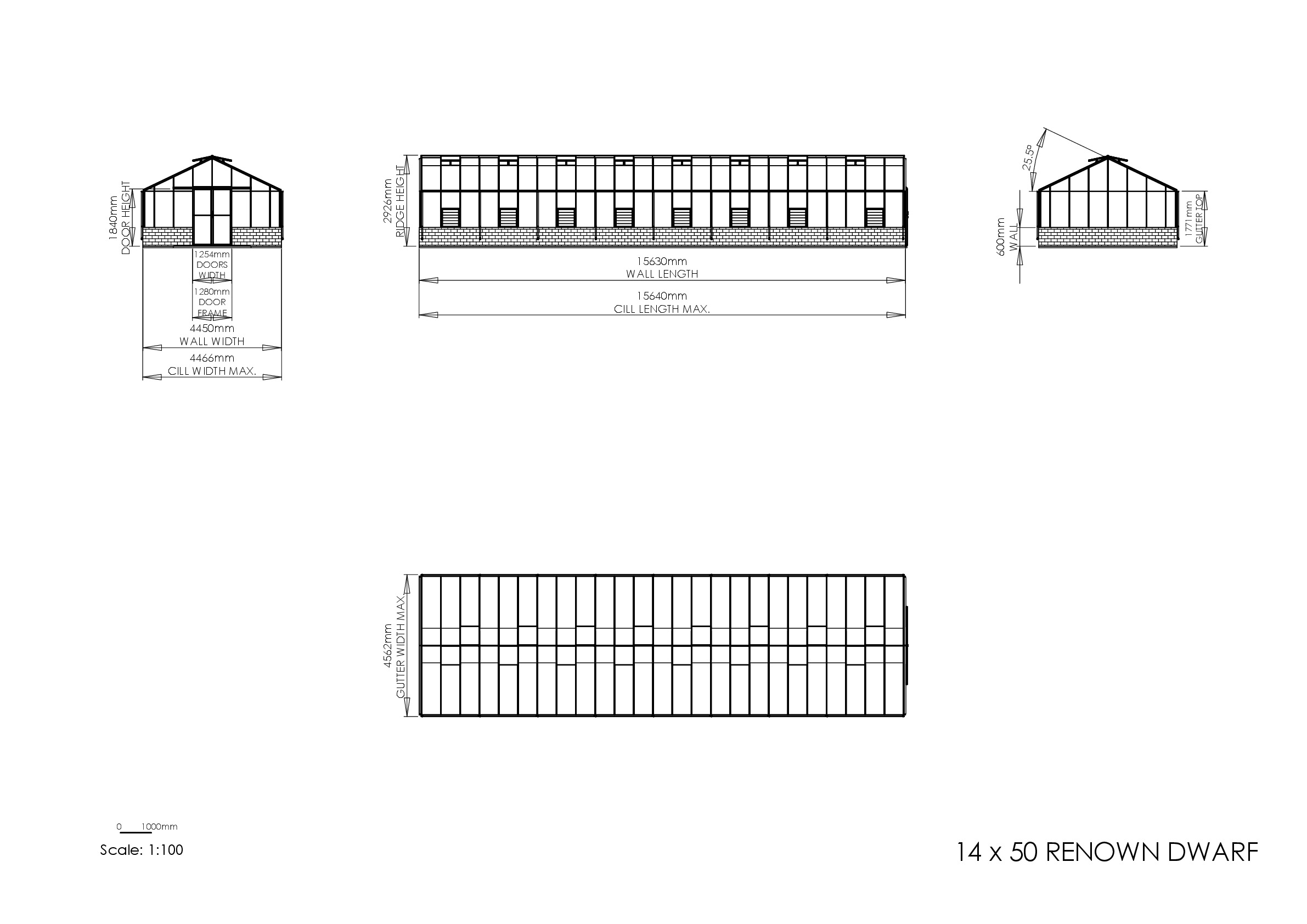 Instructions file 14 x 50 Renown Dwarf Dimensions Drawing