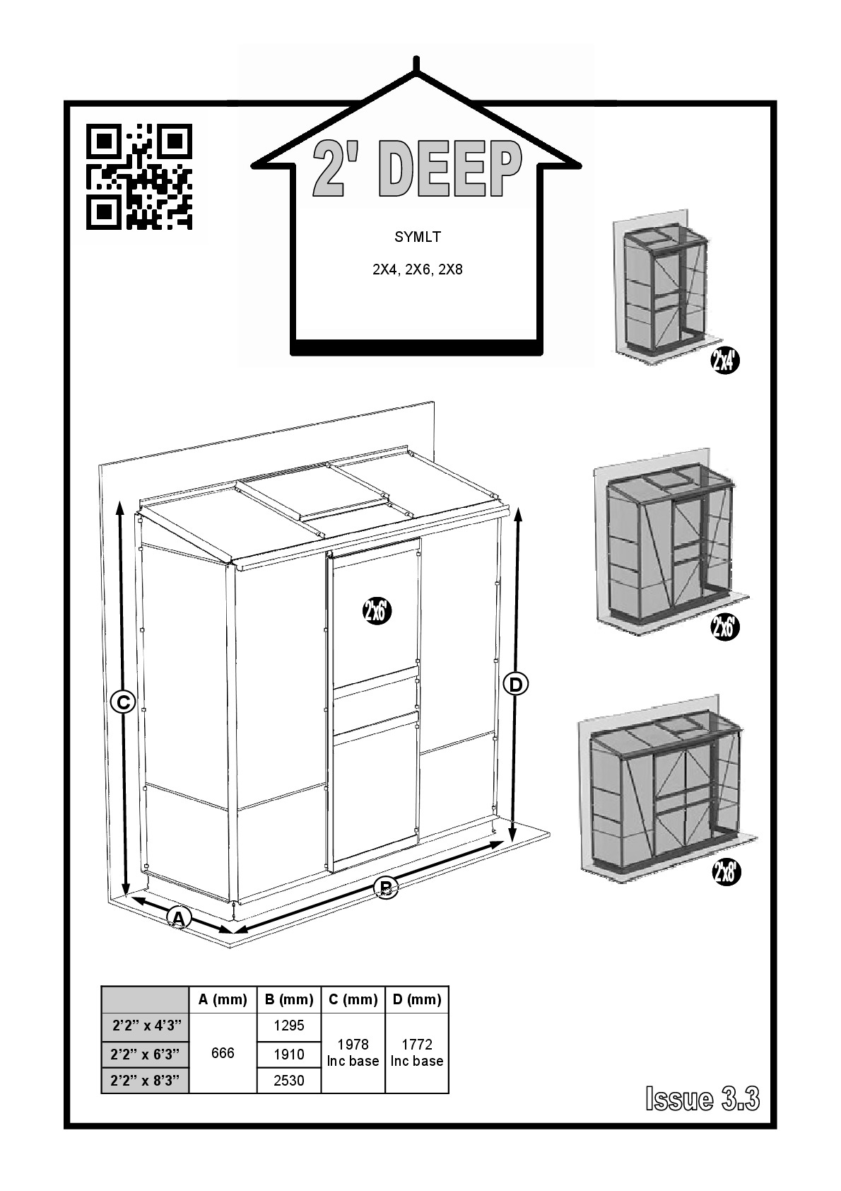Instructions file Mini Lean-to
