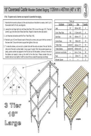 Instructions file 18" caverswall 3 tier staging