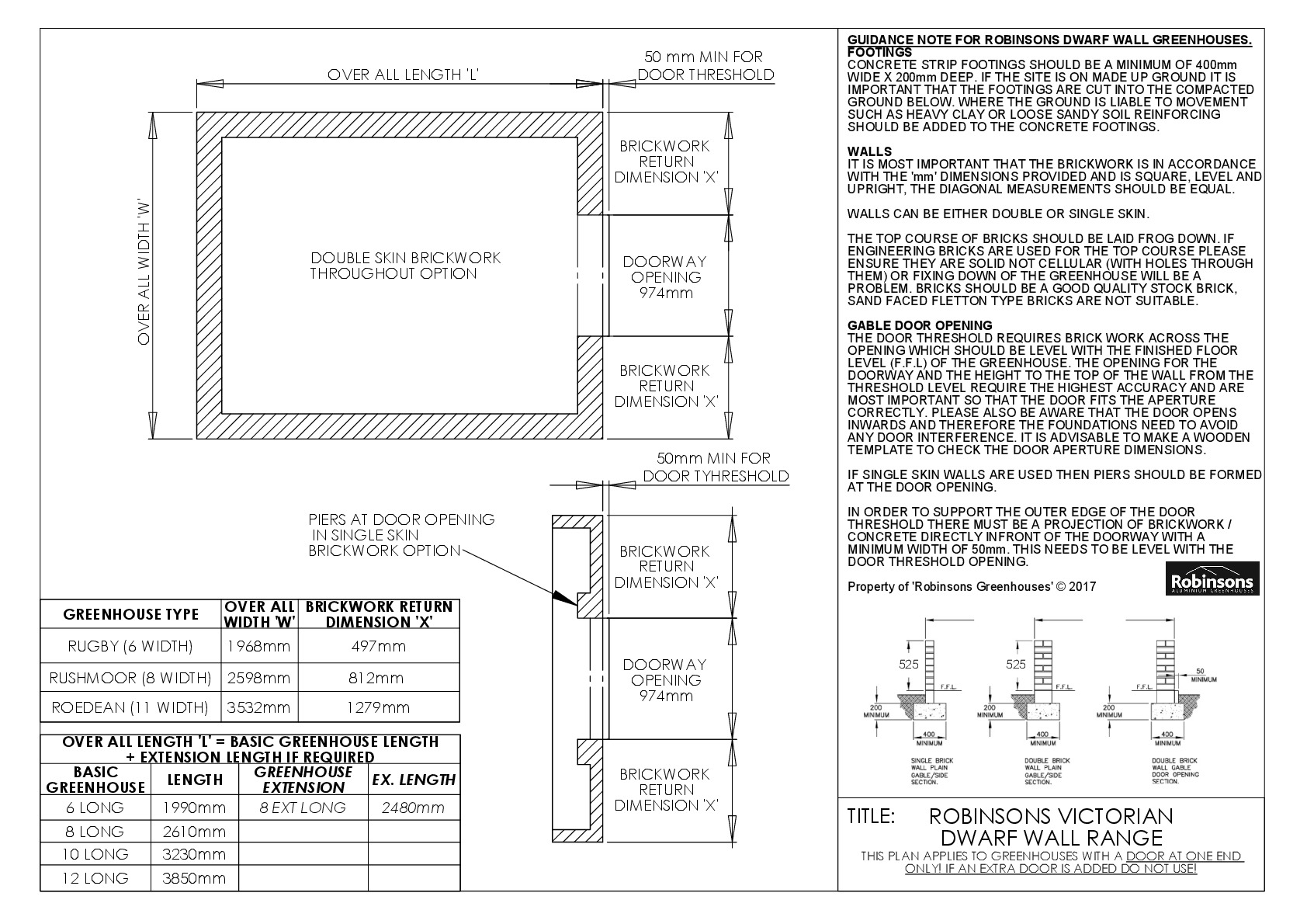 Instructions file Robinsons Victorian Brick Base Plan
