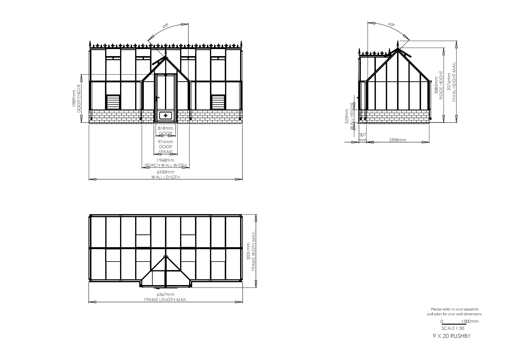 Instructions file 9 x 20 Rushby Dimensions