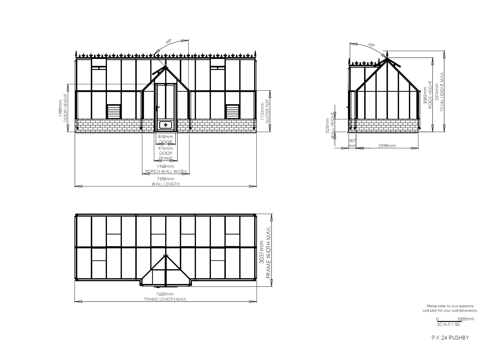 Instructions file 9 x 24 Rushby Dimensions