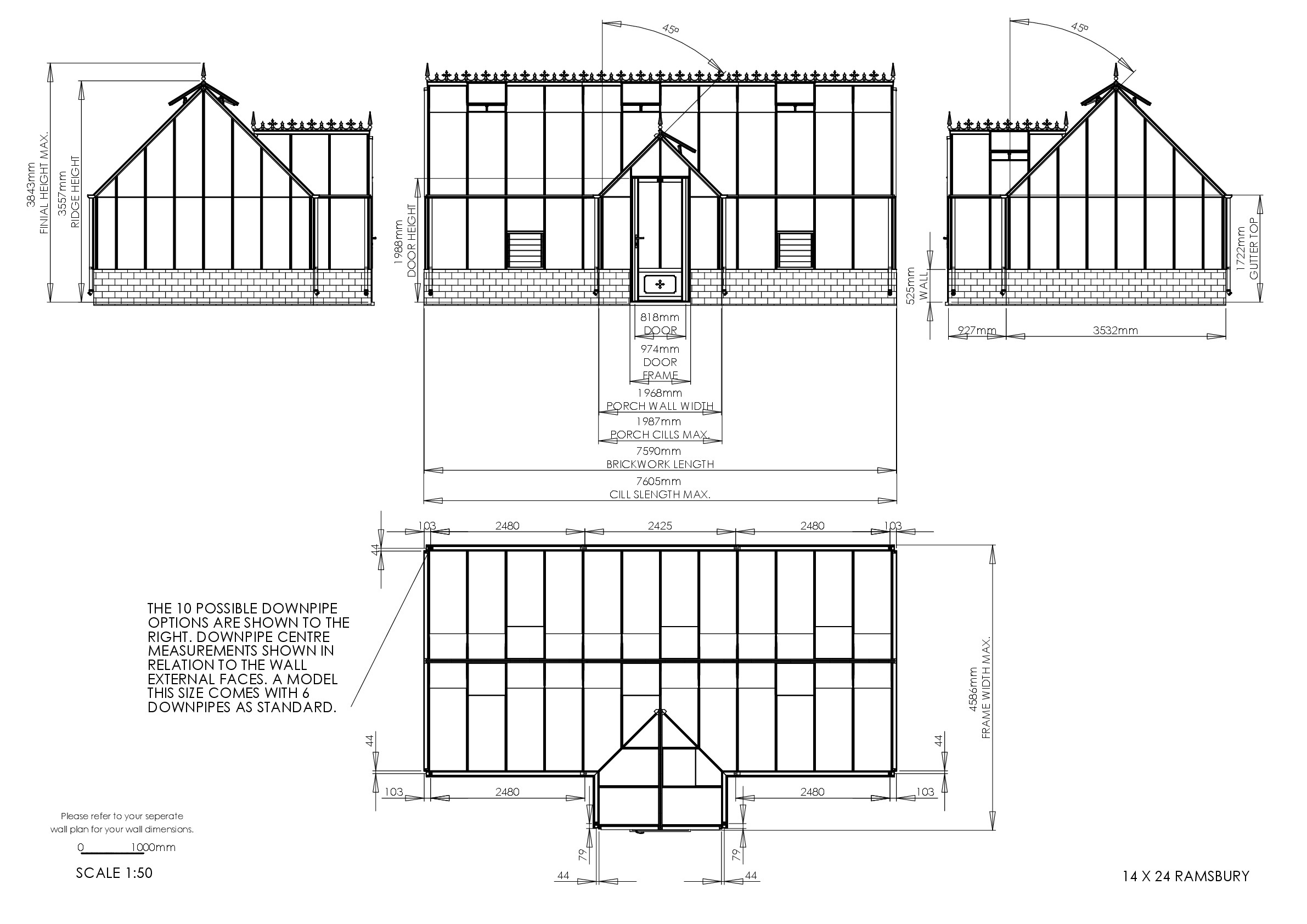 Instructions file 14 x 24 Ramsbury Dimensions
