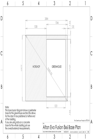 Instructions file Alton Evo Fusion 8x6 Base Plan