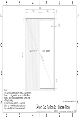 Instructions file Alton Evo Fusion 8x10 Base Plan