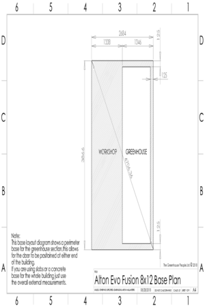 Instructions file Alton Evo Fusion 8x12 Base Plan