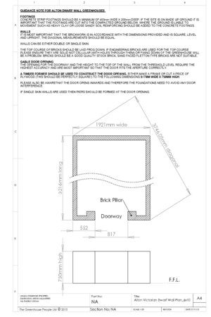 Instructions file Alton Victorian Dwarf Wall Plan_6x10_Eton