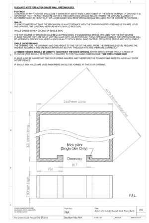 Instructions file Alton Victorian Dwarf Wall Plan_8x10_Ellesmere