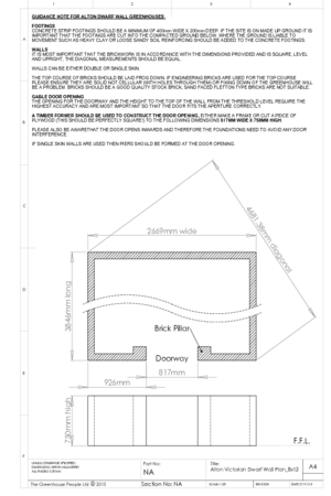 Instructions file Alton Victorian Dwarf Wall Plan_8x12_Ellesmere