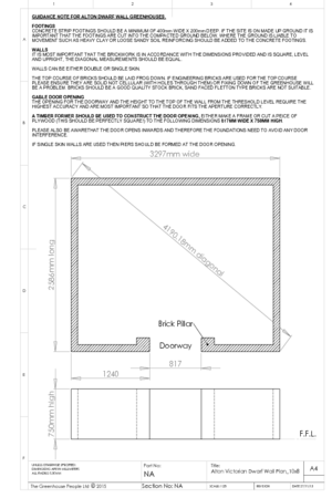 Instructions file Alton Victorian Dwarf Wall Plan_10x8_Oakham