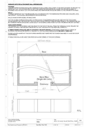 Instructions file Alton Victorian Dwarf Wall Plan_10x20_Oakham