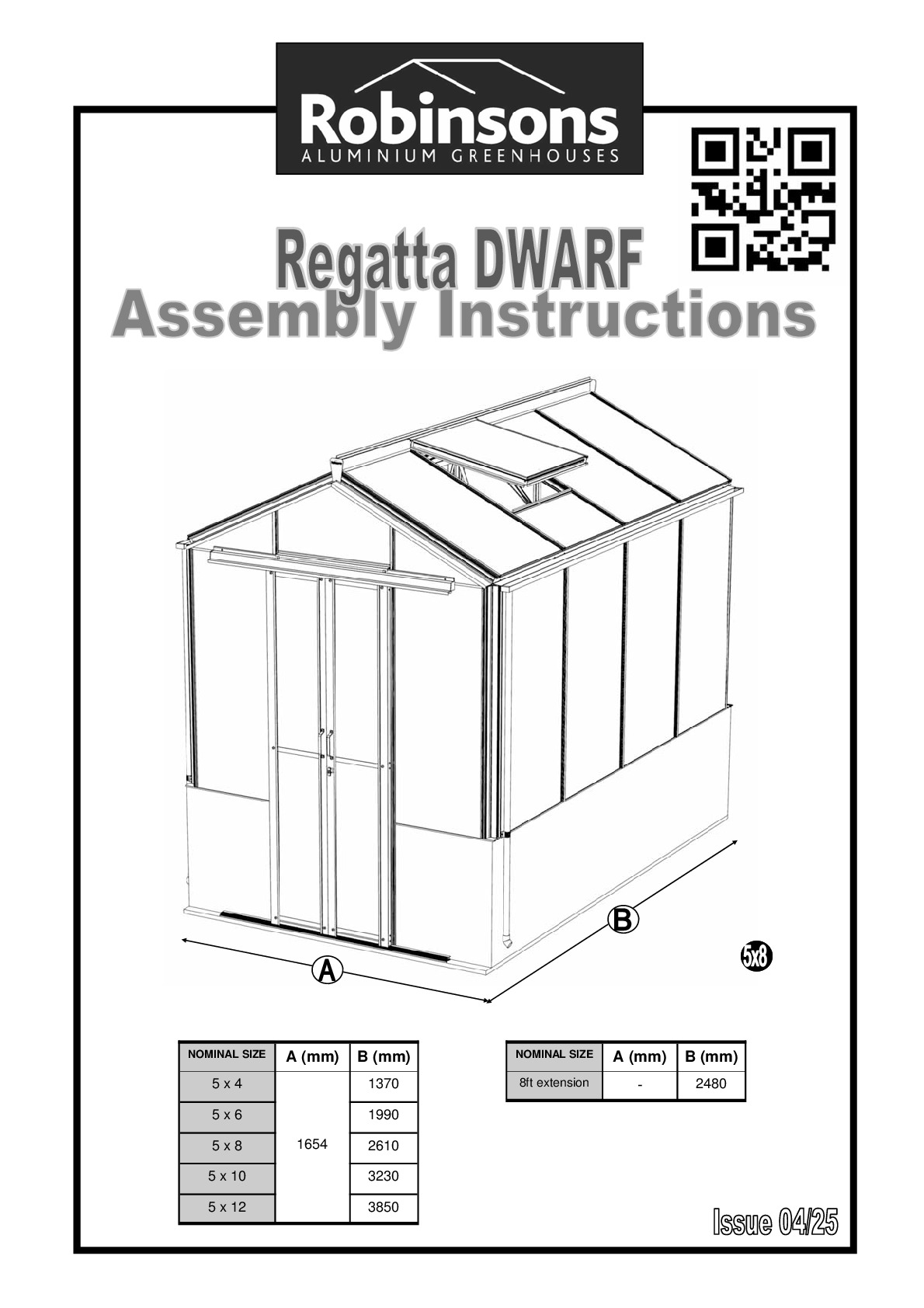 Instructions file Regatta Dwarf Wall