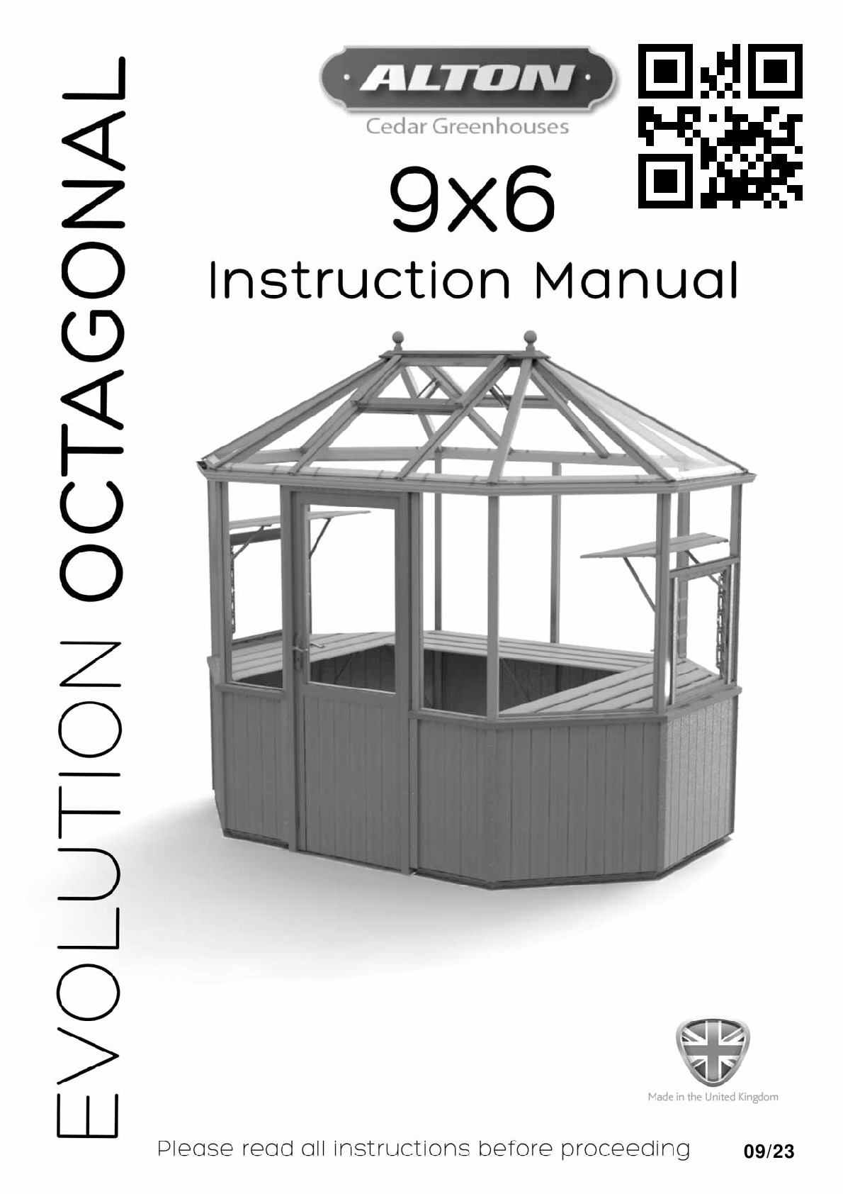Instructions file Alton Evo Octagonal 9x6 Instructions