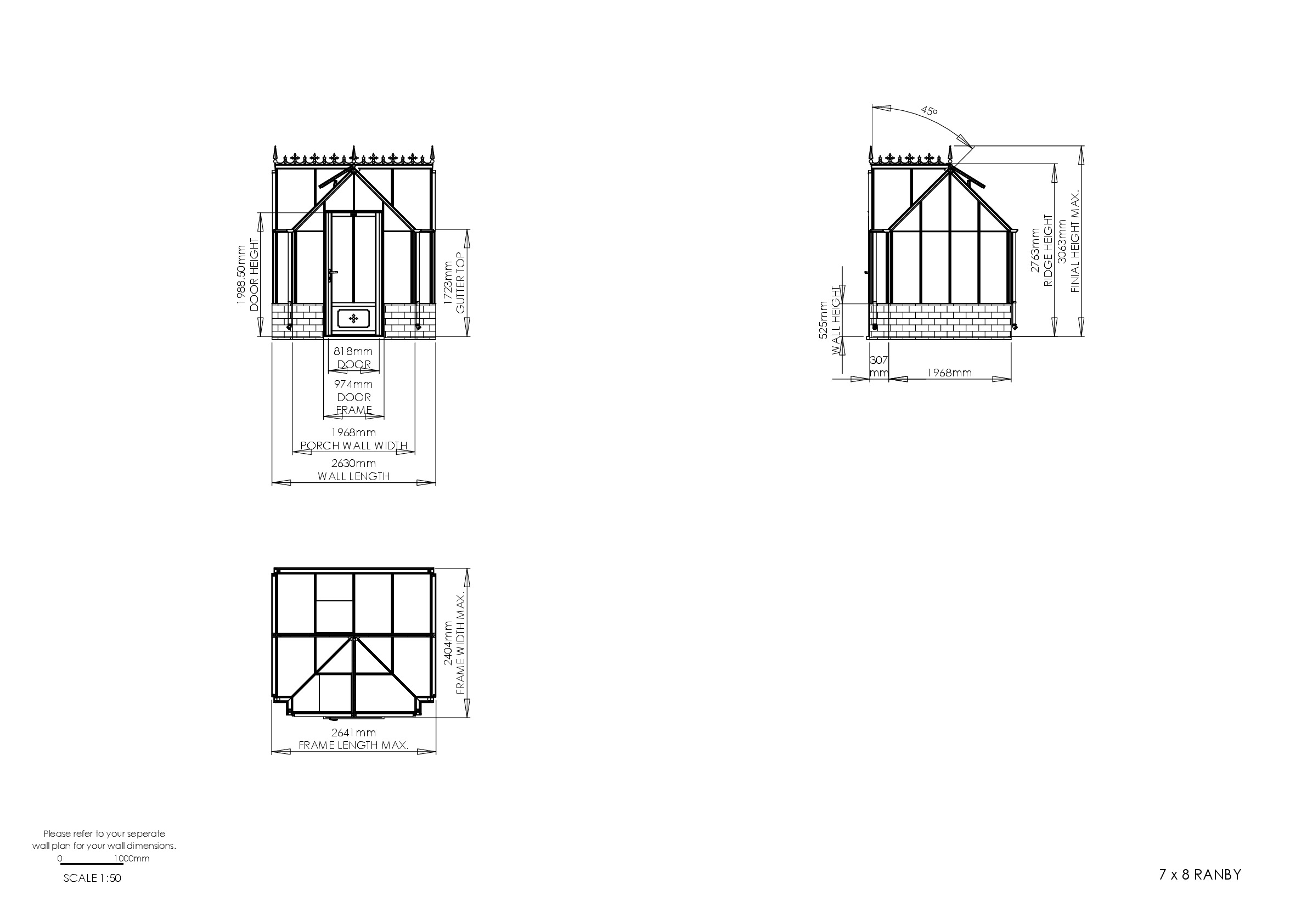 Instructions file 7 x 8 Ranby Dimensions
