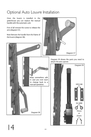 Instructions file Evolution Auto louvre Instructions 
