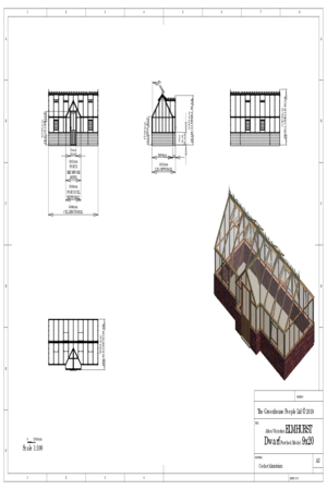 Instructions file Alton Victorian Elmhurst Porched Model 9x20 Dwarf Wall Dimensions Drawing