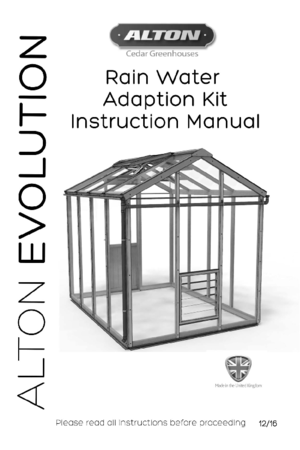 Instructions file Alton Evo Special Rainwater Kit Instructions