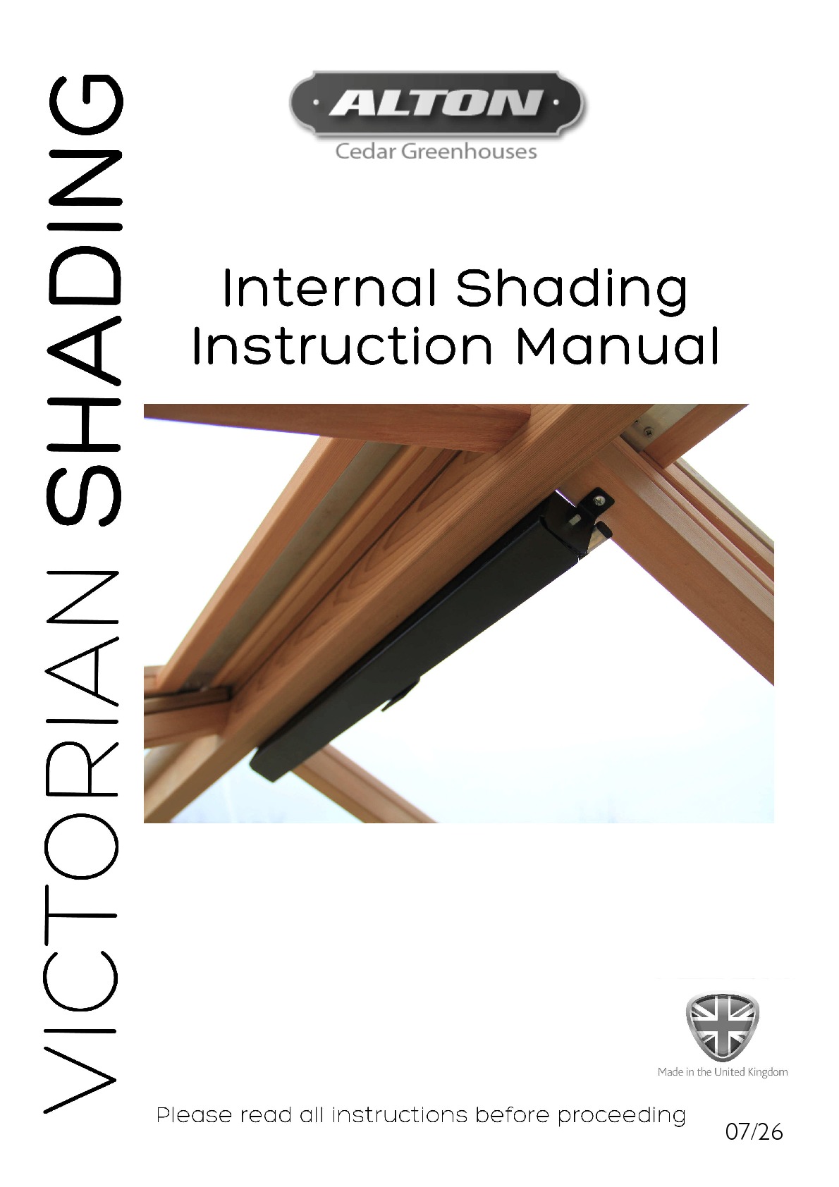 Instructions file Alton Victorian Shading Blinds Instructions