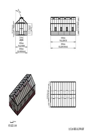 Instructions file 12 x 26 Regal Dwarf Dimensions
