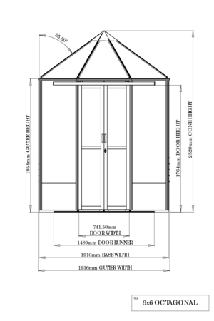 Instructions file 6 x 6 Herc / Peak Octagonal Dimensions 