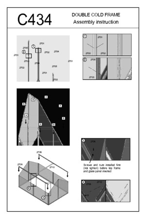 Instructions file c434 coldframe instructions