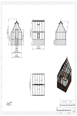 Instructions file 8 X 10 Alton Victorian Ellesmere Dimensions