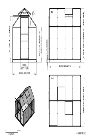 Instructions file 6 x 8 Classic Dimensions