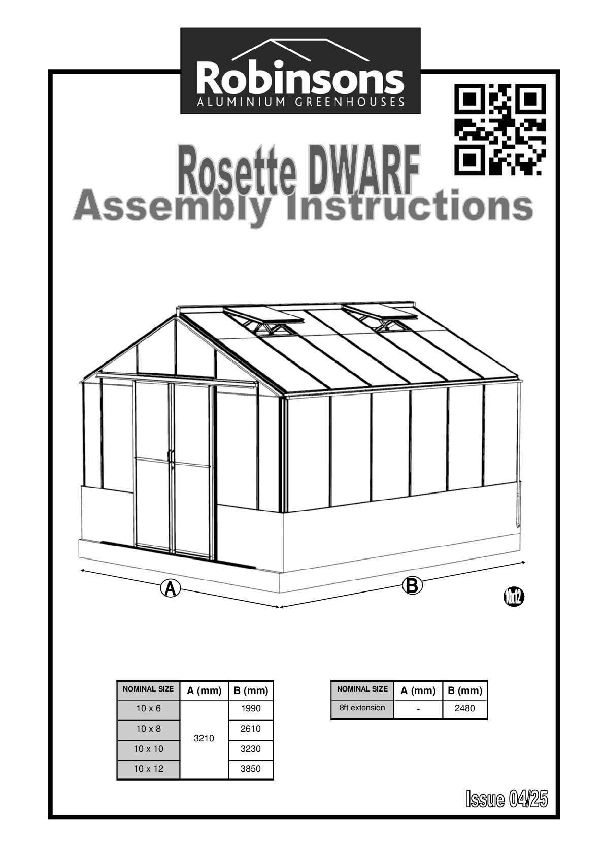 Instructions file Rosette dwarf wall greenhouse