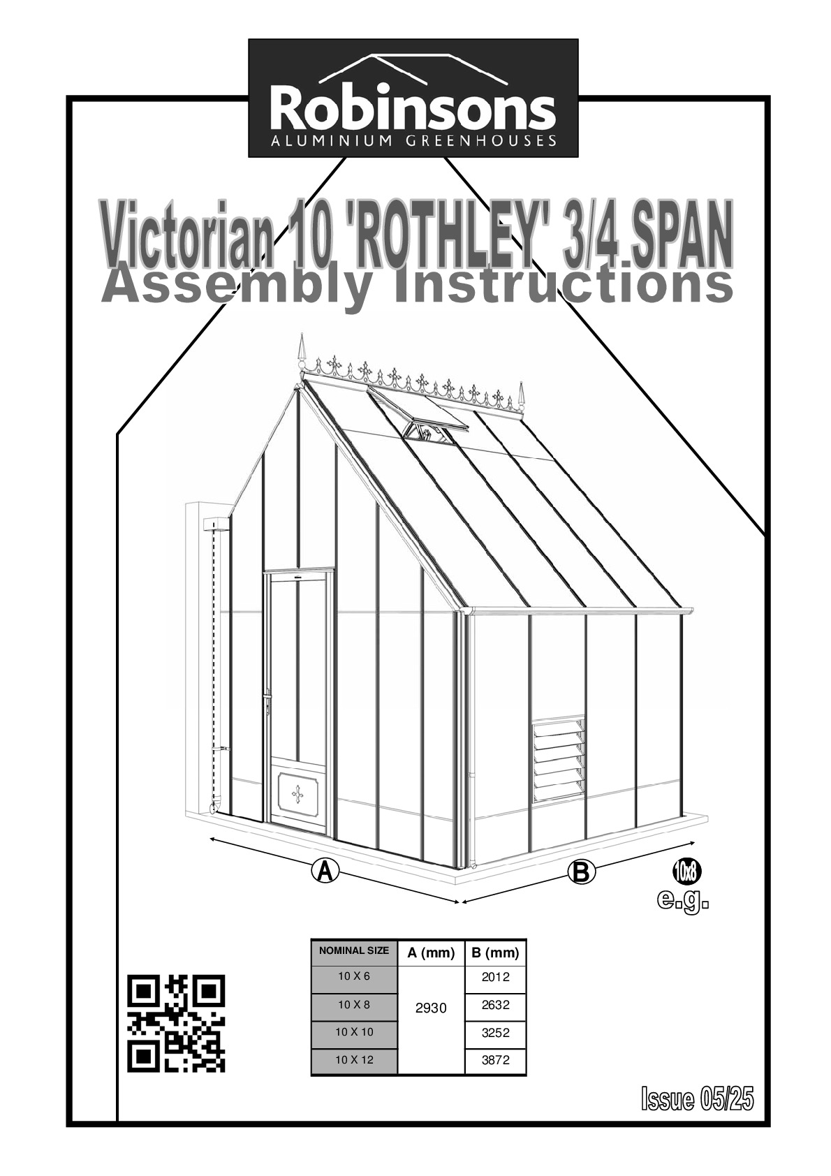 Instructions file Rothley Greenhouse Manual