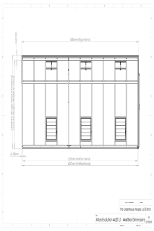 Instructions file 4 x 20 Avo Evo 4LT Wall Dimensions