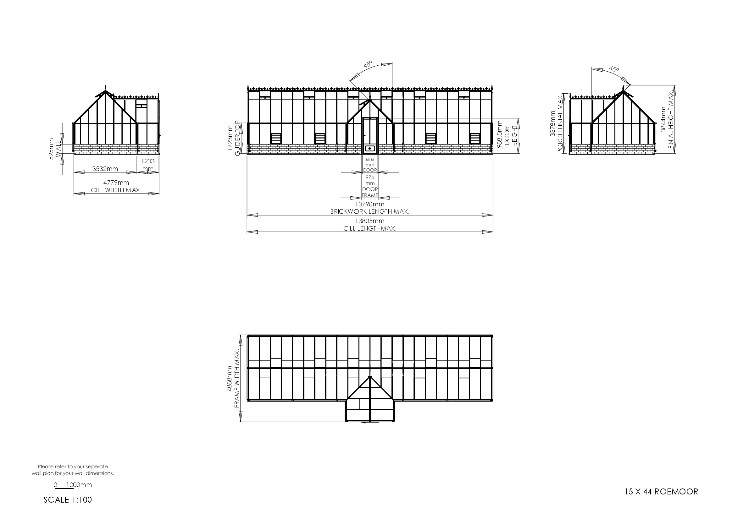 Instructions file 15 x  44 Roemoor Dimensions